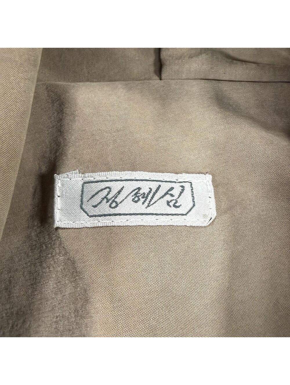 Vintage Women's Suede Leather Large Purple Suede Long Sleeve Button Up Jacket - Picture 3 of 3